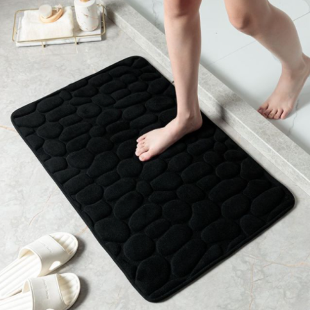 Alfombra de baño de guijarros